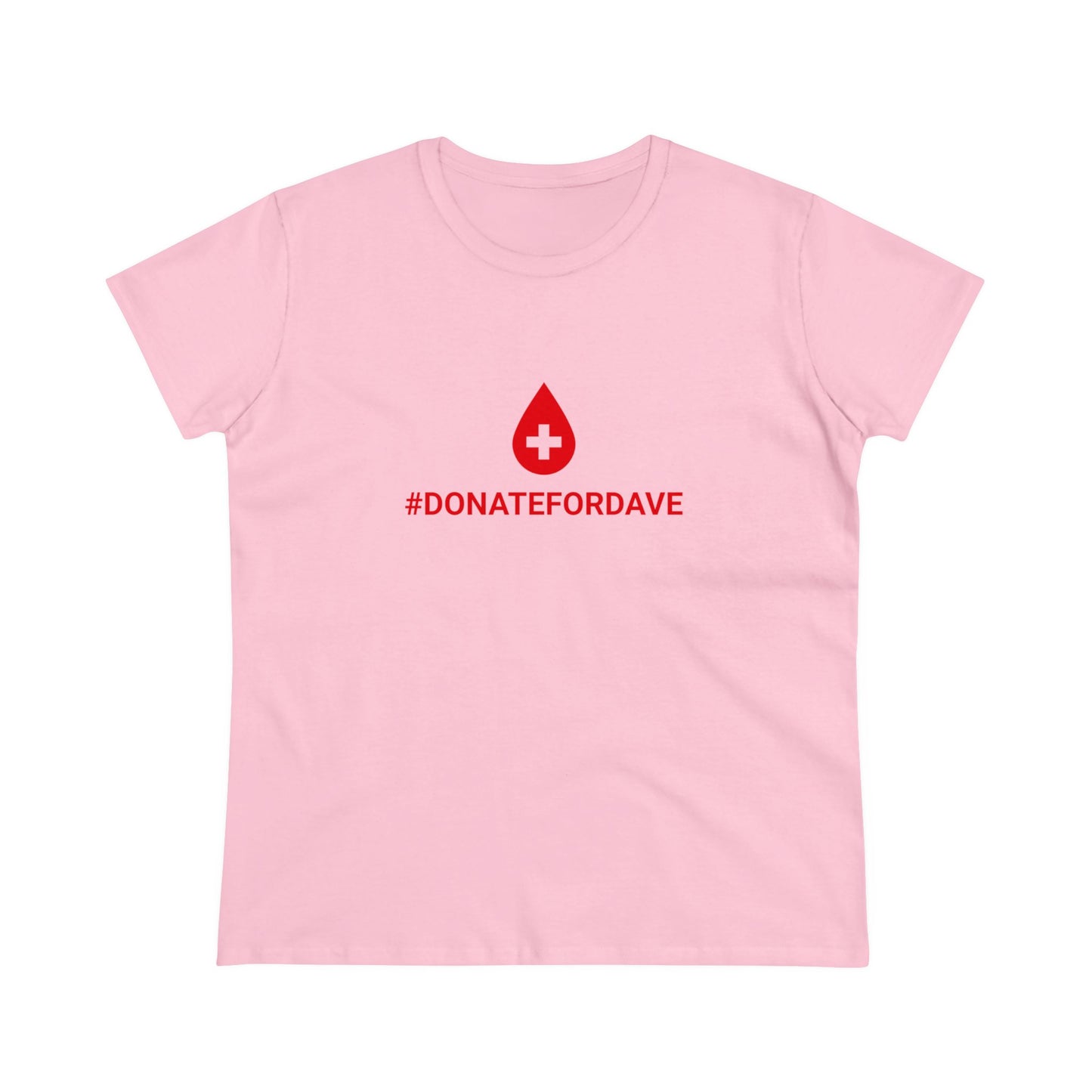 Women's #DONATEFORDAVE Tee