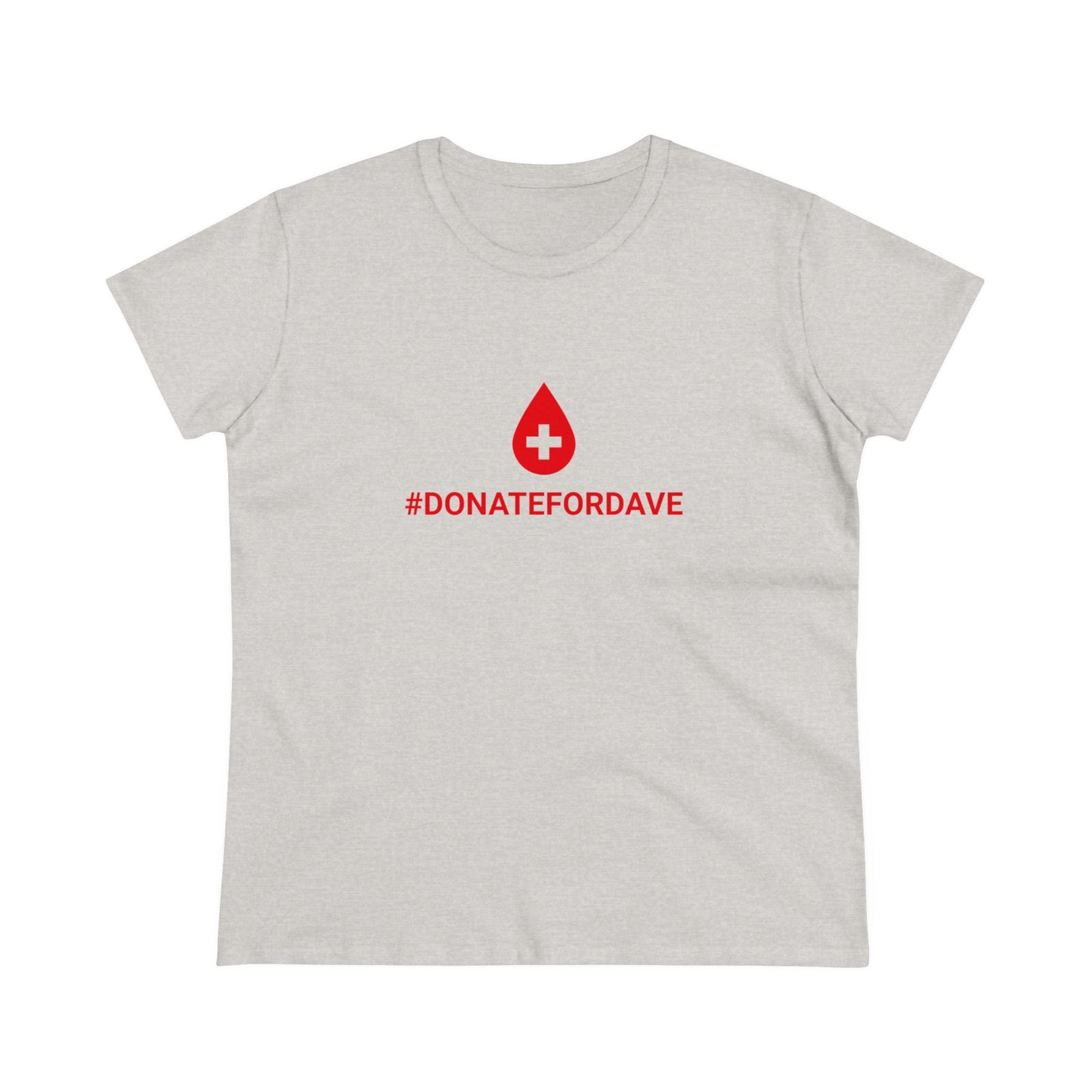Women's #DONATEFORDAVE Tee